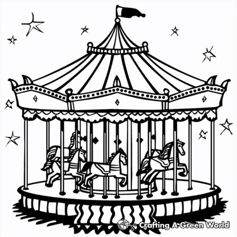 carnival coloring pages  printable