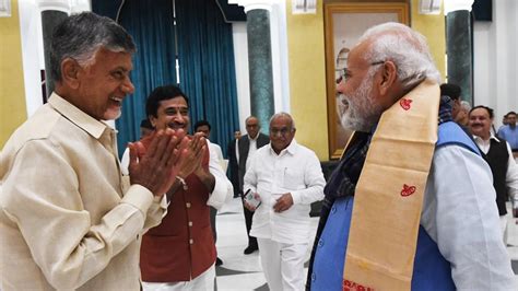 Why Is Chandrababu Naidu Eager To Please Narendra Modi Hindustan Times