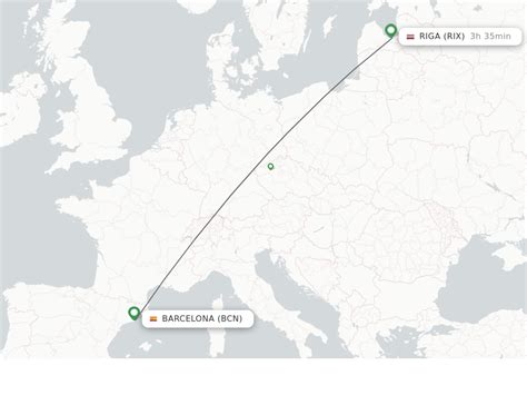 Direct Non Stop Flights From Barcelona To Riga Schedules