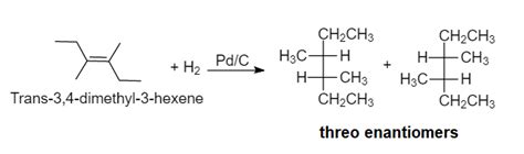 Which Stereoisomer Of 3 4 Dimethyl 3 Hexene Forms 3S 4S 3 Quizlet