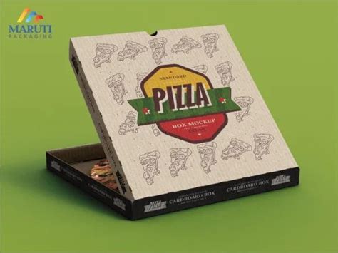 Single Wall 3 Ply Printed Corrugated Pizza Box Capacity Regular At Rs