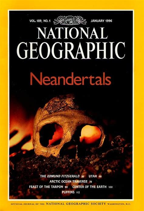 National Geographic January 1996 National Geographic Back Issues