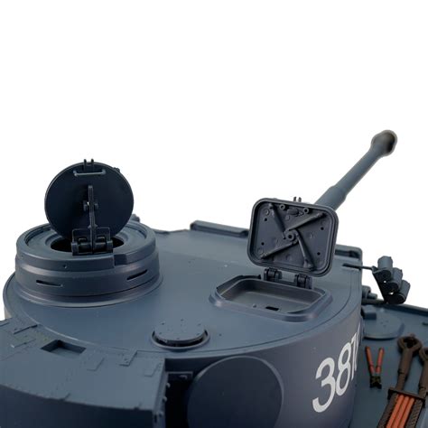 Heng Long Rc Panzer Tiger I Grau Bb Ir Schussf Hig Infrarot