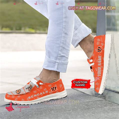 Nfl Cincinnati Bengals Personalized Shoes Tagowear