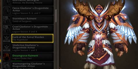 World of Warcraft: Best Transmog Sets For Druids