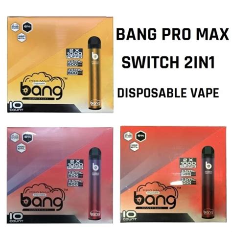 Disposable Vape Pen Bang Xxtra Promax Pro Max Switch 2000 Puffs