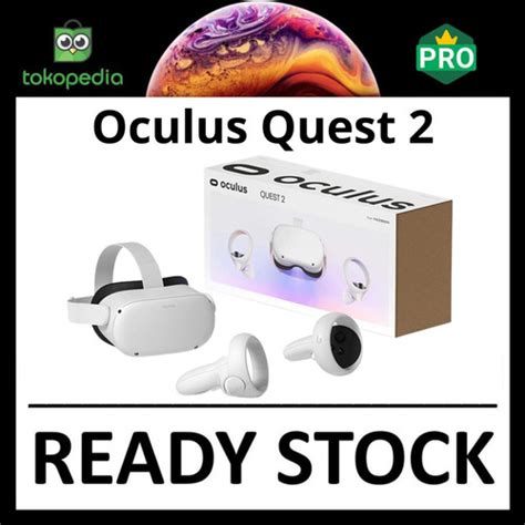 Jual Oculus Quest 2 All In One Vr Virtual Reality Gaming Set 128gb