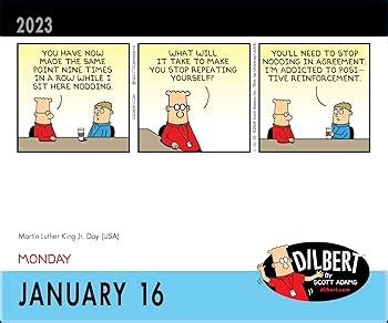 Dilbert Day To Day Calendar Calendar Cyndy Sissie