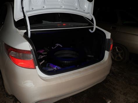 Синий багажник) — KIA Rio (3G), 1,6 л, 2012 года | стайлинг | DRIVE2