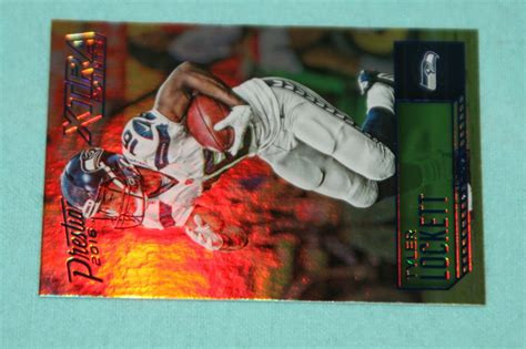 Tyler Lockett Prestige Xtra Points Blue Seattle Seahawks Ebay