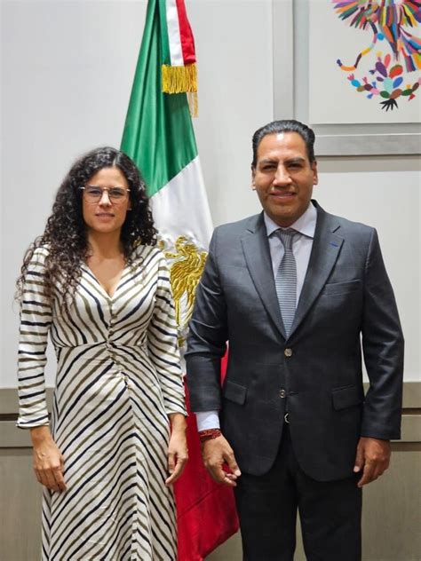 Sostiene Eduardo Ram Rez Reuni N Con Luisa Mar A Alcalde Dialogaron