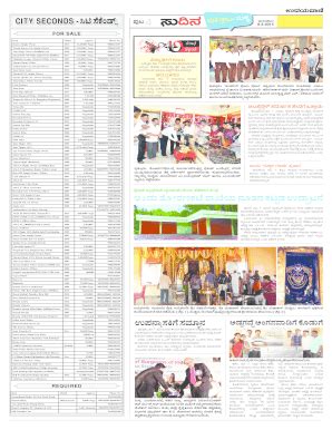 Udayavani News Paper Today PDF Complete With Ease AirSlate SignNow