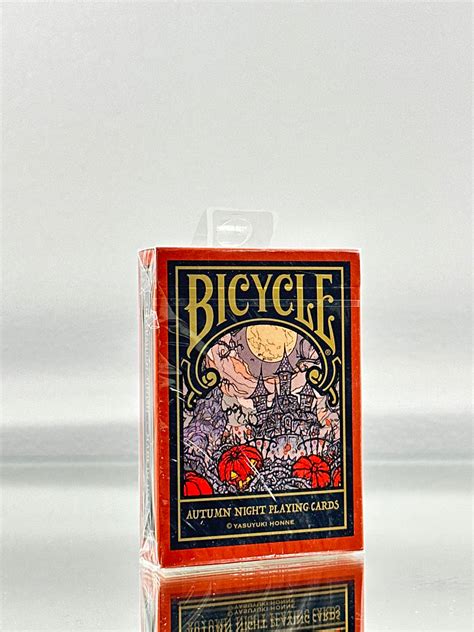 Bicycle Autumn Night Playing Cards Limitededitionmania