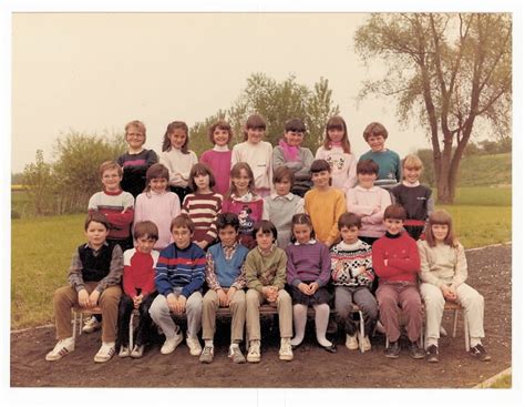 Photo De Classe CM1 1984 1985 De 1984 Ecole Erckmann Chatrian Argancy