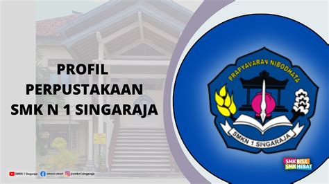 Profil Perpustakaan SMKN 1 Singaraja YouTube