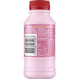 Oak Strawberry Flavoured Milk 300ml Woolworths