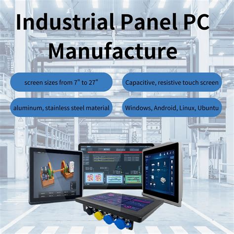 Senke Customized Biometric Fingerprint 10 1 Inch Industrial Panel Pc Industrial Touch Panel Pc