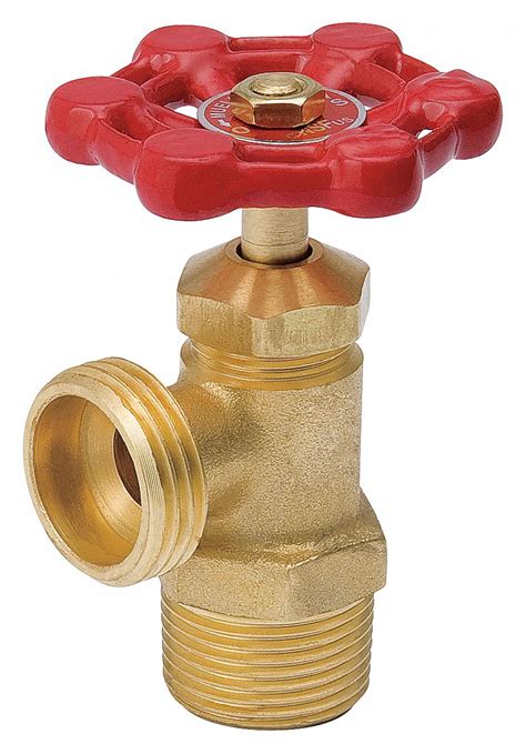 GRAINGER APPROVED Boiler Drain Valve 3 4 In Pipe Size MNPT X MGHT