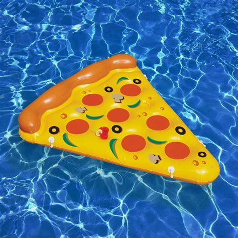 Swimline Giant Inflatable Pizza Slice Float Raft For The Lakebeach