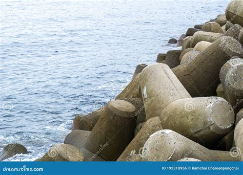 tetrapods breakwater  structure  coastal engineering