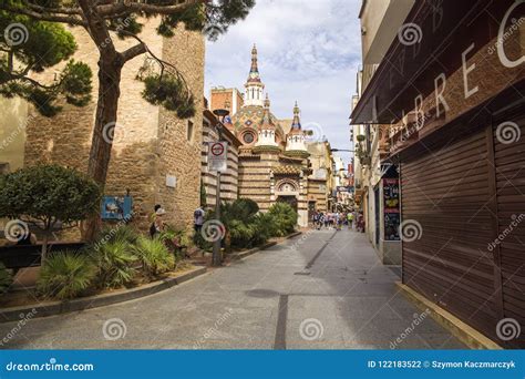 Roma In The City Center Built In Gothic Style Parish Church On The