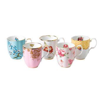 Royal Albert Years Inches Set Of Mugs Kaffeebecher