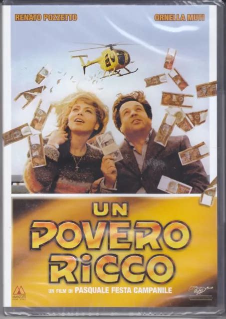 DVD UN POVERO RICCO Con Renato Pozzetto Ornella Muti Nuovo 1983 EUR 8