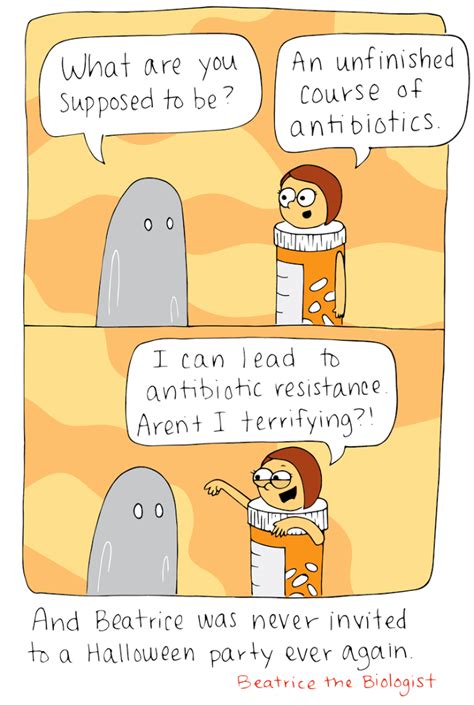 Antibiotic Costume - Beatrice the Biologist