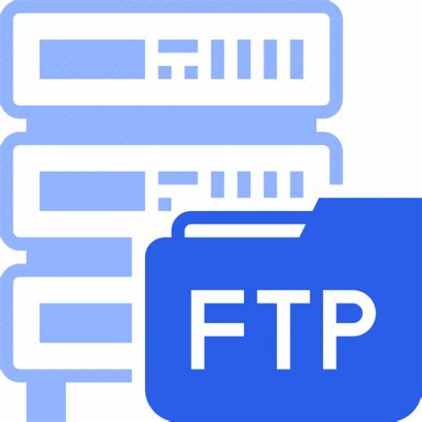 Ftp Server Hosting Database Storage Data Cloud Icon Download On