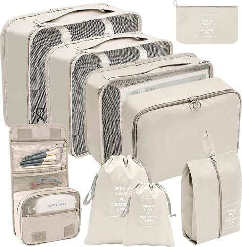 Jamber Koffer Organizer Set Packing Cubes Kleidertaschen F R Urlaub