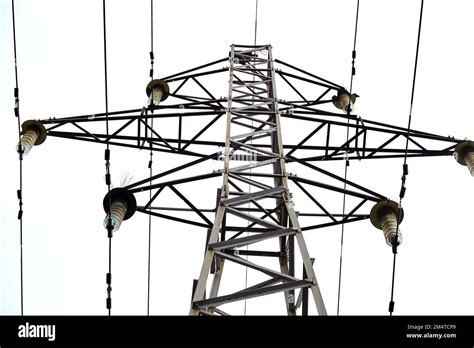 Large Transmission Power Pole Hi Res Stock Photography And Images Alamy