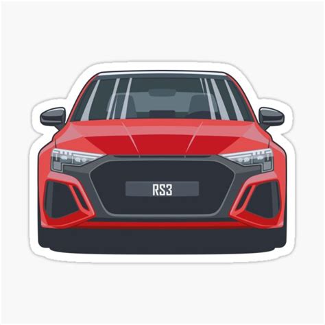 RS3 8Y Vector Drawing Sticker By Yohannlp Redbubble