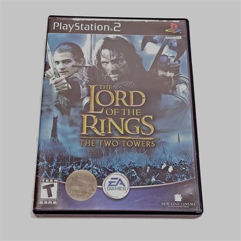 Mavin | Lord Of The Rings Two Towers PS2 Playstation 2 Game Complete tested