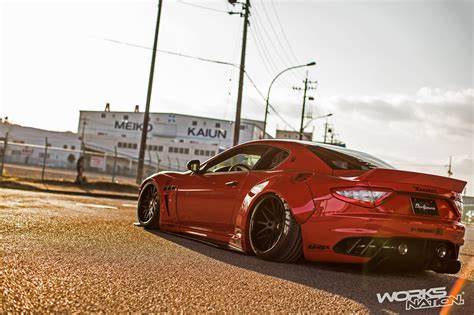 LBWorks Maserati GranTurismo Body Kit 2009 2019 Liberty Walk