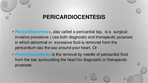 Cardiac tamponade