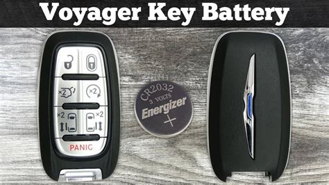 How To Replace Chrysler Voyager Remote Key Fob Battery Diy