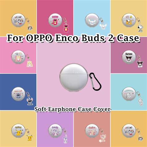 Ready Stock For Oppo Enco Buds 2 Case Summer Style Cartoon Soft Silicone Earphone Case Casing