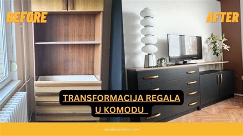 Transformacija Regala U Komodu 3 Deo Regala YouTube