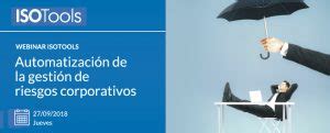 Webinar Isotools Automatizaci N De La Gesti N De Riesgos Corporativos