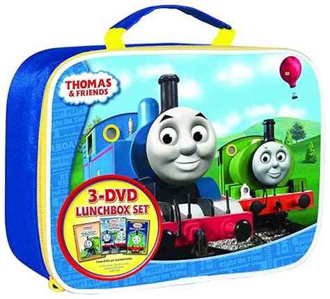 Thomas And Friends 3 Dvd Lunchbox T Set Thomas And Friends