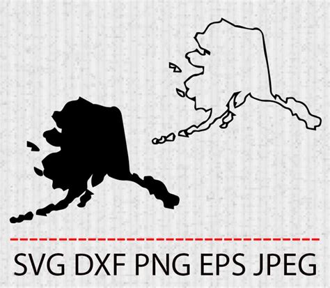 Alaska Map Vector At Collection Of Alaska Map Vector Free For Personal Use