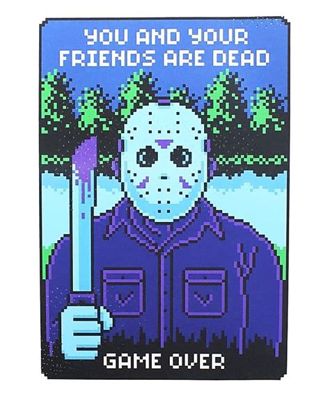 Friday The 13th Nes Video Game 8 X10 Art Print Artofit