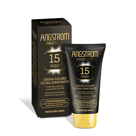 Angstrom Protect Crema Solare Viso Ultra Idratante SPF 15 50 Ml Redcare