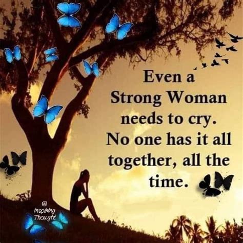 Inner Peace Strong Women Crying Playbill Inspirational Quotes