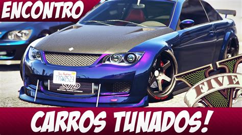 GTA 5 ENCONTRO DE CARROS TUNADOS YouTube