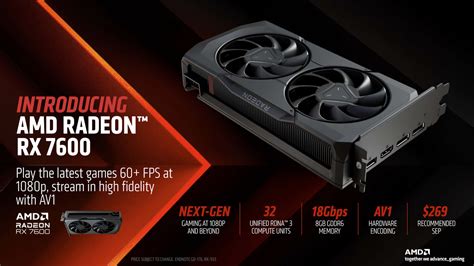 AMD's affordable Radeon RX 7600 GPU revealed: The rumors were (mostly ...