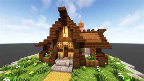 Minecraft Easy Medieval House Tutorial 🍃 Youtube