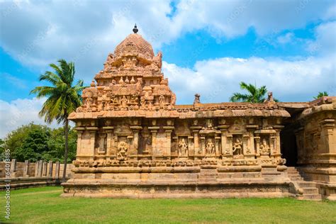 Great architecture of Hindu Temple dedicated to Shiva, ancient G Stock ...