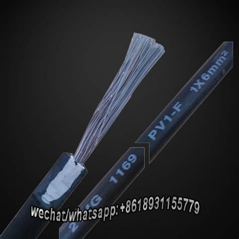 PV F Photovoltaic Cable Single Core XLPO Insulation And Sheath Yiteng