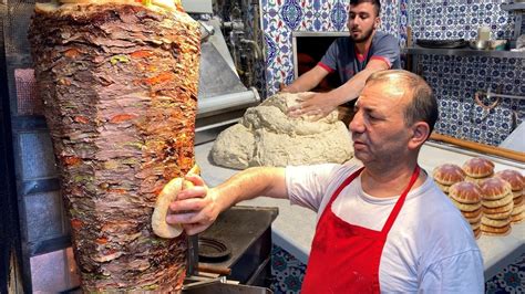 Amazing Doner Kebab And Lahmacun Made With An Incredible Technique